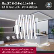 Bande LED MaxLED 1000 Full-Line COB 1,5 m avec alimentation, blanc, lumière du jour