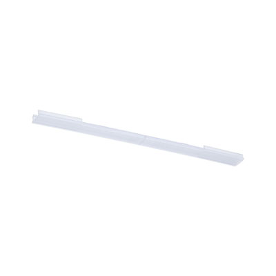 Clear plastic diffuser for LED light strips, slim design for modern lighting solutions