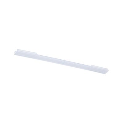 Diffuseur en plastique transparent pour bandes LED, design fin pour éclairage moderne