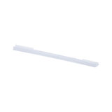 Clear plastic diffuser for LED light strips, slim design for modern lighting solutions