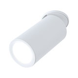 Moderne hvid metal LED-loftspot til fokuseret belysning
