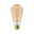 Rustic Shine 230 V Standard LED Corn Filament in I-shape 300lm 4,2W 1800K dimmable Gold Vintage LED bulb with amber glass and visible filament for decorative lighting and warm ambiance