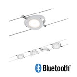 Spot LED câble en métal blanc avec Bluetooth pour systèmes d'éclairage modernes