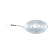 Flexible LED strip light in transparent silicone with white LEDs for decorative lighting