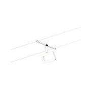 Moderne weiße LED-Deckenleuchte mit quadratischem Design und minimalistischer Optik für Wohnräume