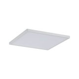 Flache quadratische LED-Deckenleuchte in Weiß mit diffuser Abdeckung für modernes Raumlicht