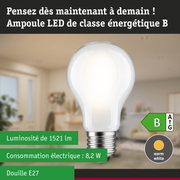 Ampoule LED blanche avec lumière blanc chaud et gradation 3 niveaux pour éclairage économe