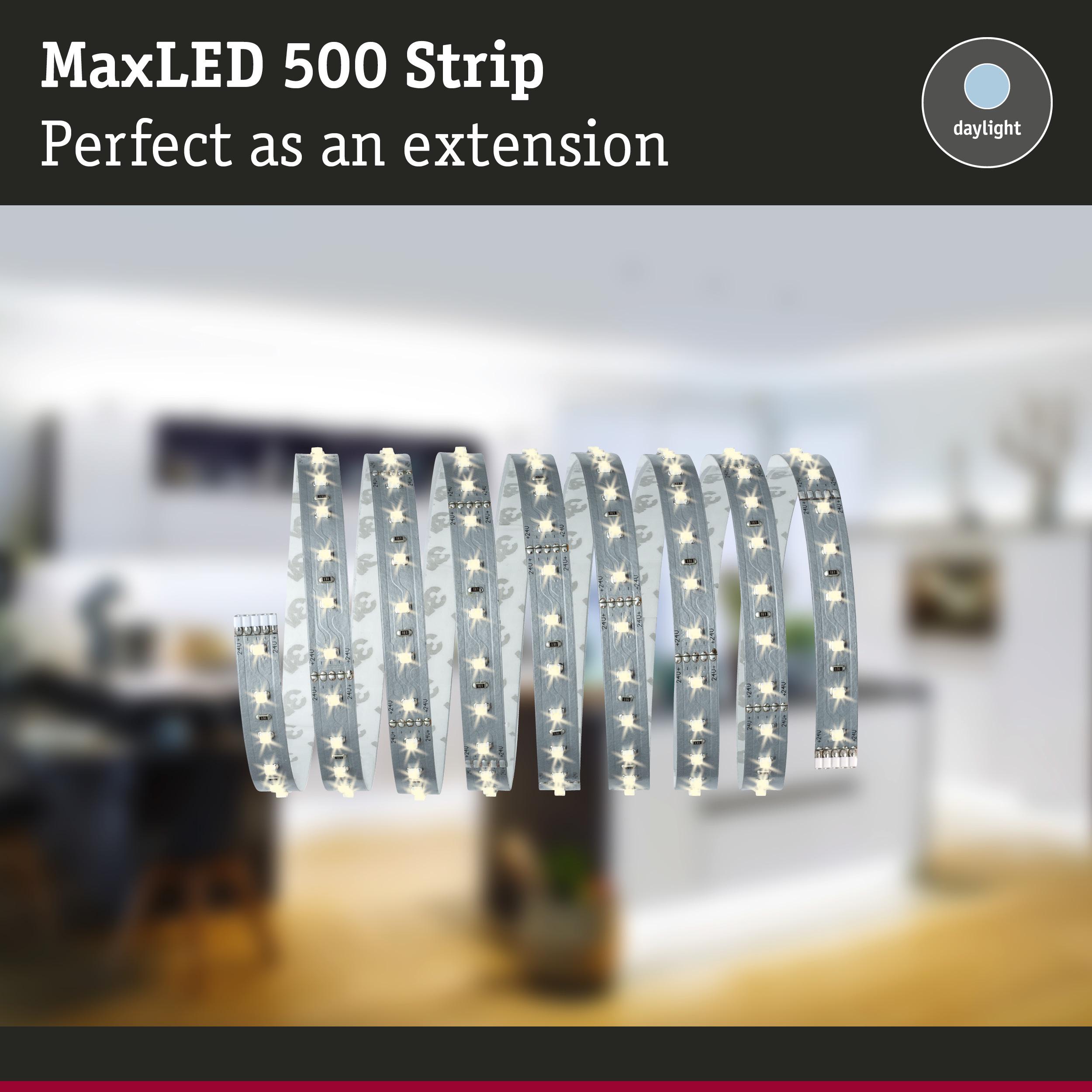 MaxLED 500 Strip daylight white LED light strip, perfect as an extension for home lighting setups
