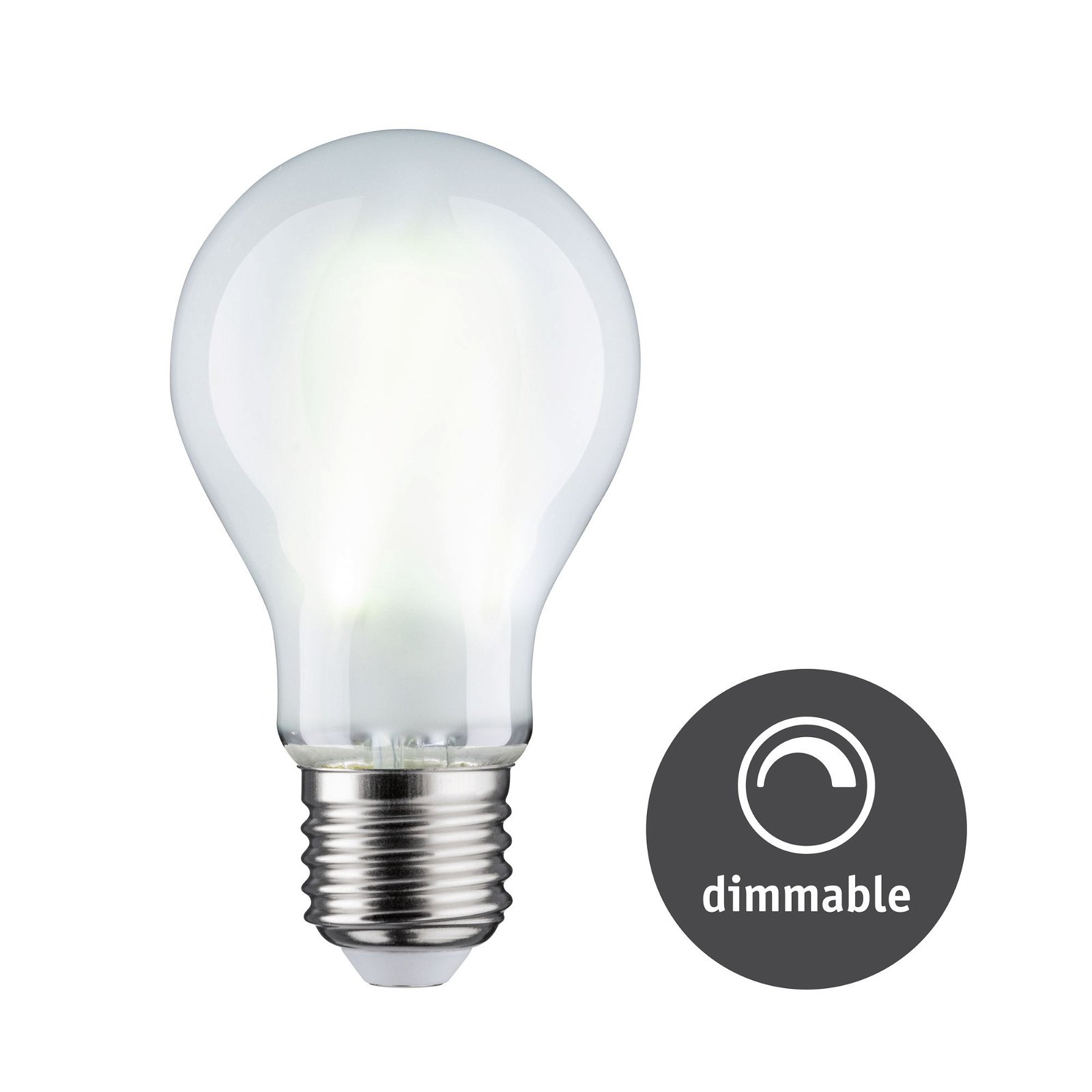 Filament 230 V Ampoule LED E27 1055lm 9W 6500K gradable Dépoli