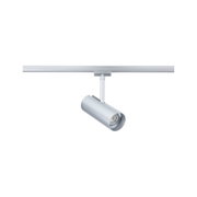 Moderne zilveren metalen LED-spot voor railsystemen, energiezuinige binnenverlichting
