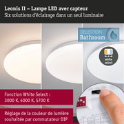 Lampe LED Leonis II avec fonction White Select pour réglage de la couleur de lumière 3000K à 5700K