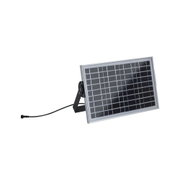 Kompaktowy panel słoneczny z aluminiową ramą i czarnym uchwytem do ekologicznego zasilania