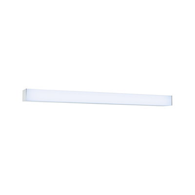 Slim white LED wall light with aluminum frame for modern indoor lighting