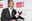 Man in suit holding colorful sculpture in front of wall with 2011 entrepreneur award text at Paulmann Licht