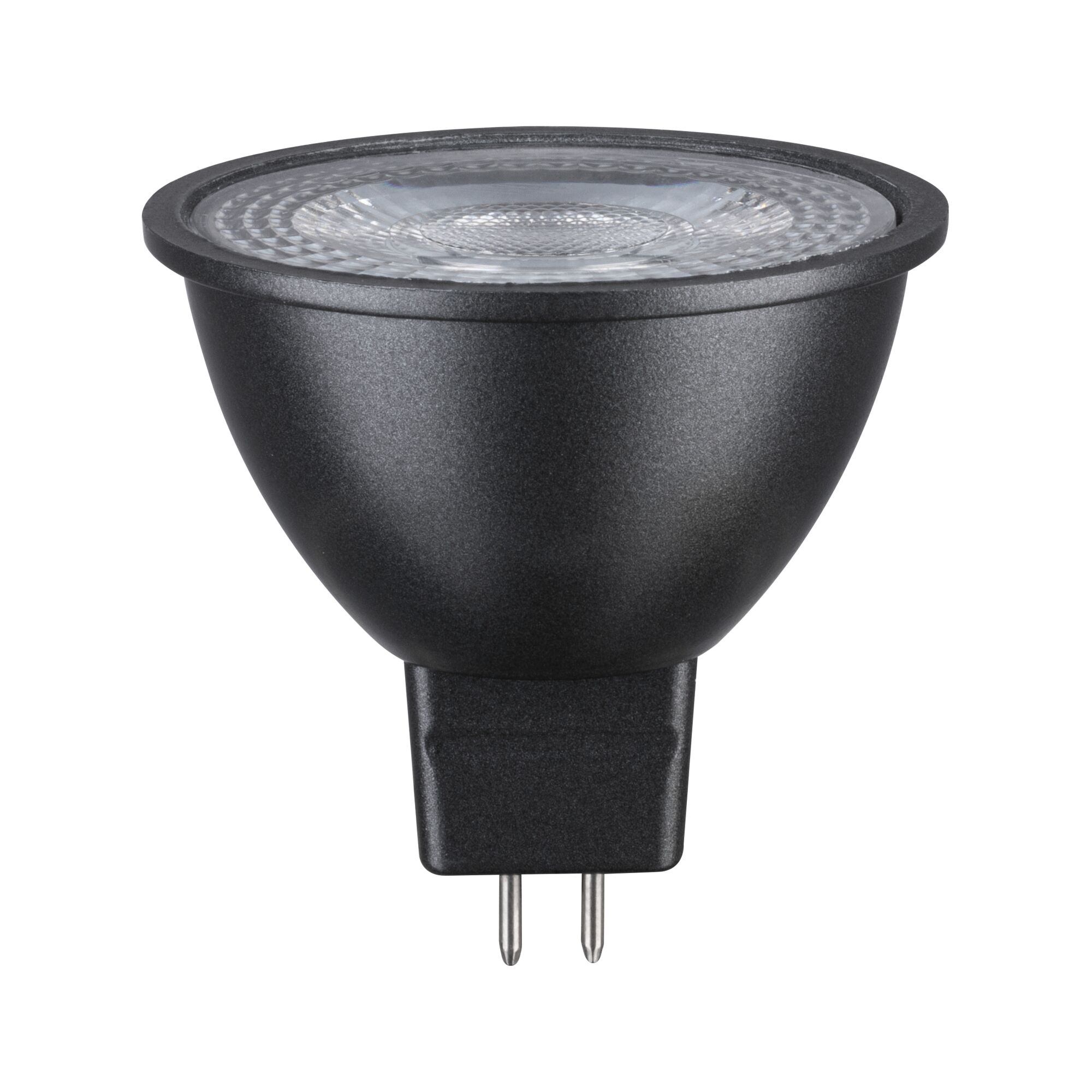 Schwarze LED-Reflektorlampe mit GU5.3 Sockel aus Kunststoff für energiesparende Beleuchtung