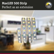 MaxLED 500 LED strip with tunable white light, perfect as an extension for home lighting setups