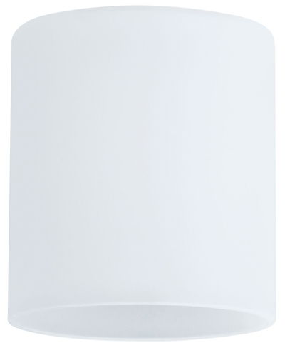 Abat-jour rond en verre blanc pour plafonniers, accessoire d'éclairage moderne