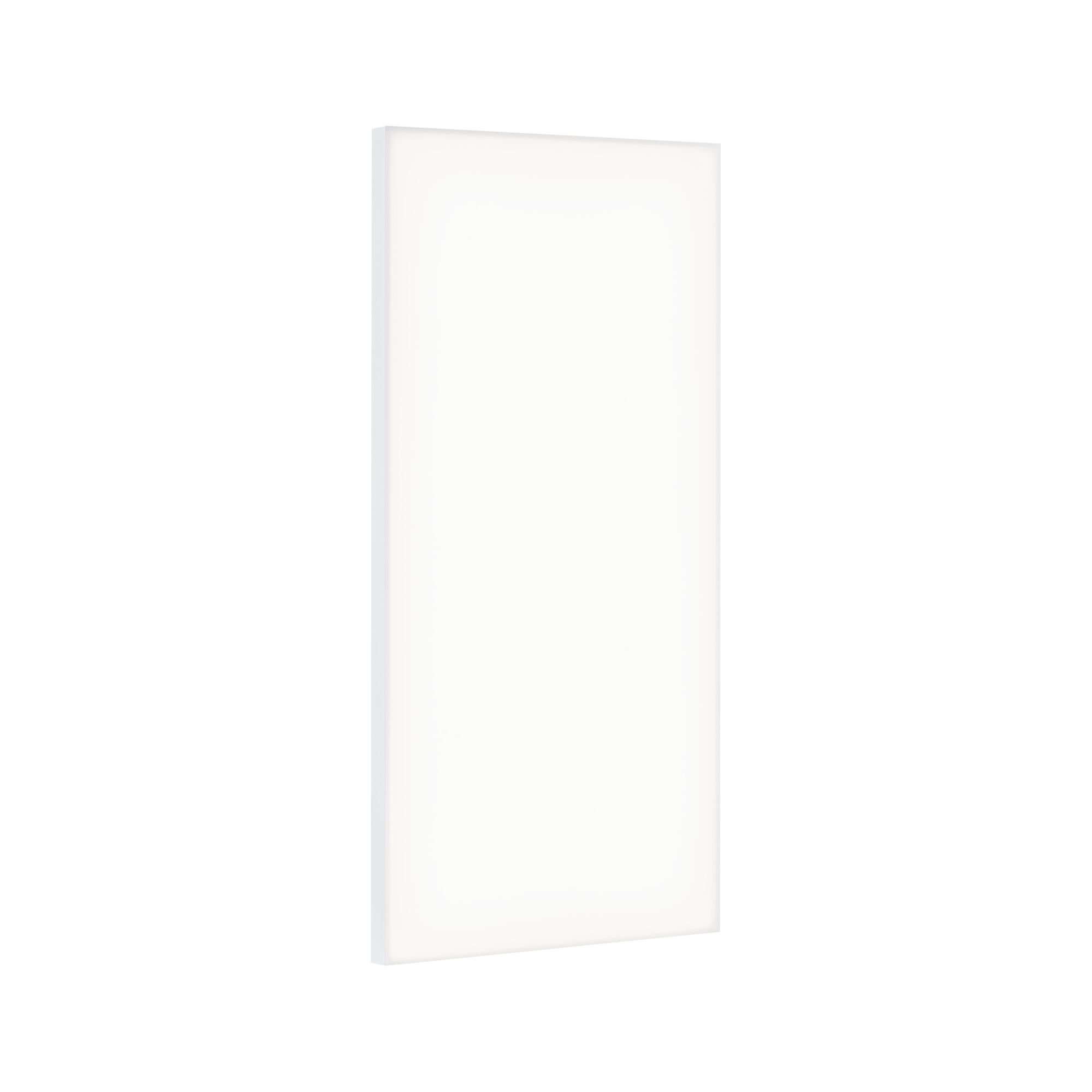Rectangular white LED panel light with even illumination for modern indoor lighting solutions
