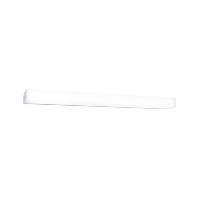 Schlanke weiße LED-Wandleuchte mit diffuser Abdeckung für moderne Innenbeleuchtung