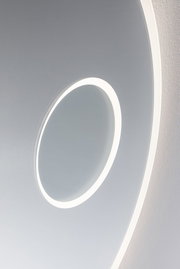 Modernes LED-Deckenlicht mit kreisförmigem Design in Weiß für stilvolle Raumbeleuchtung