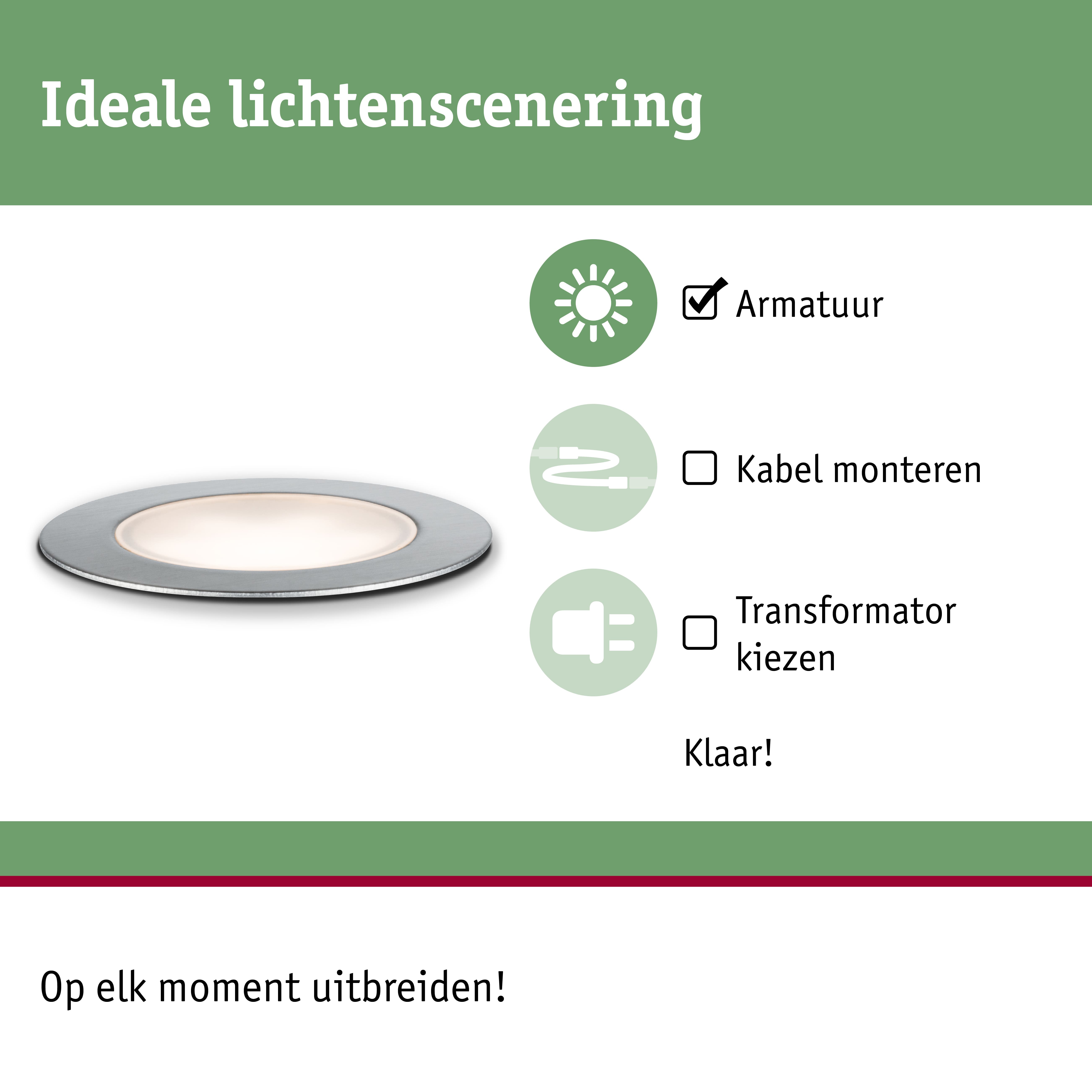 Ronde LED inbouwspot met zilverkleurige aluminium rand voor energiezuinige verlichting