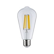 Ampoule LED filament claire en forme de goutte avec culot E27 pour éclairage économique