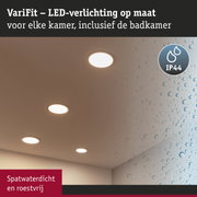 VariFit LED inbouwspots met IP44, spatwaterdicht en roestvrij voor badkamerverlichting