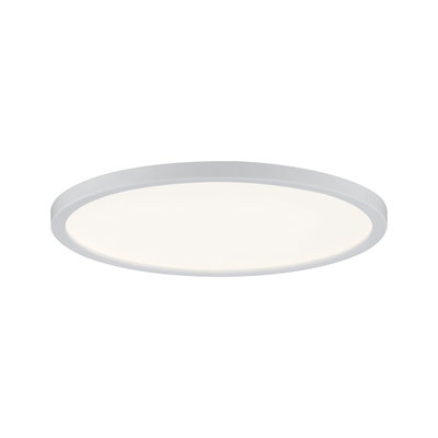 Ronde witte LED-plafondlamp met matte rand voor energiezuinige verlichting van de kamer