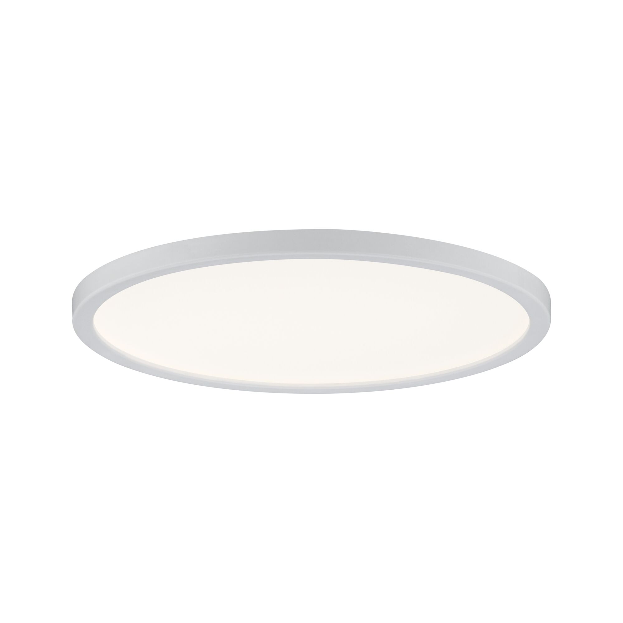 LED-inbouwpaneel Areo rond 180mm 11W 770lm 3000K Wit mat Ronde witte LED-plafondlamp met matte rand voor energiezuinige verlichting van de kamer
