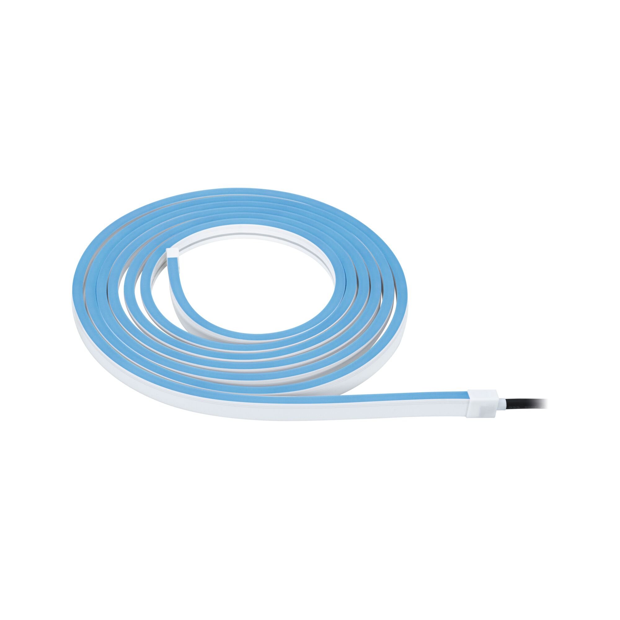 Flexible blue and white LED strip light for modern indoor lighting solutions