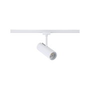 Moderne witte metalen LED-spot voor railsystemen, perfect voor accentverlichting binnenshuis