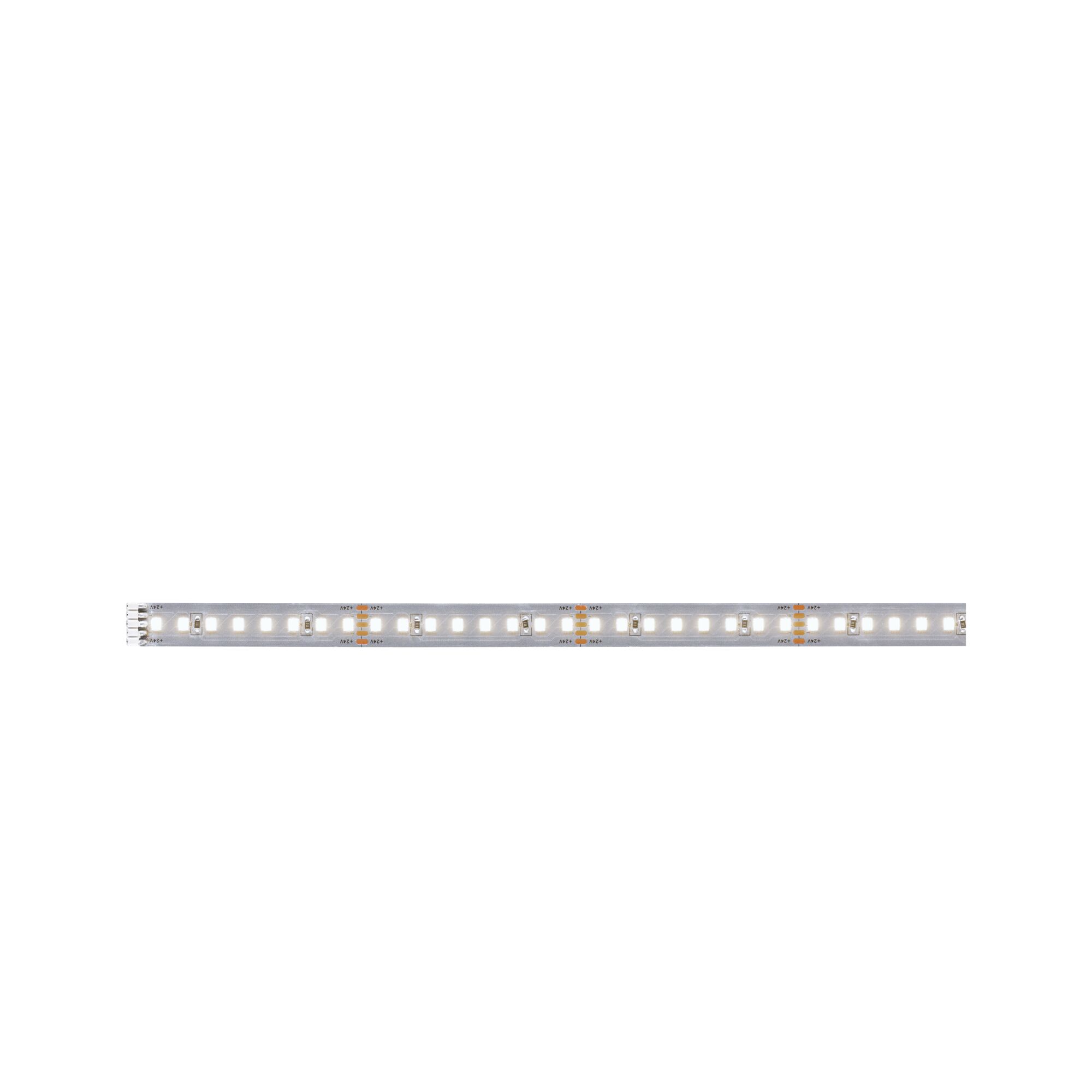 MaxLED 1000 LED Strip Extension 1m Neutral white 7,2W 1100lm/m 4000K Flexible LED strip with white LEDs on silver board for modern lighting solutions and decoration