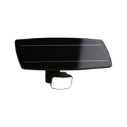 Panneau solaire noir avec lumière LED intégrée pour un éclairage extérieur de jardin économe en énergie