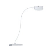 Weißes LED-Schienenverbinder-Kabel mit Kunststoffgehäuse für flexible Lichtsysteme