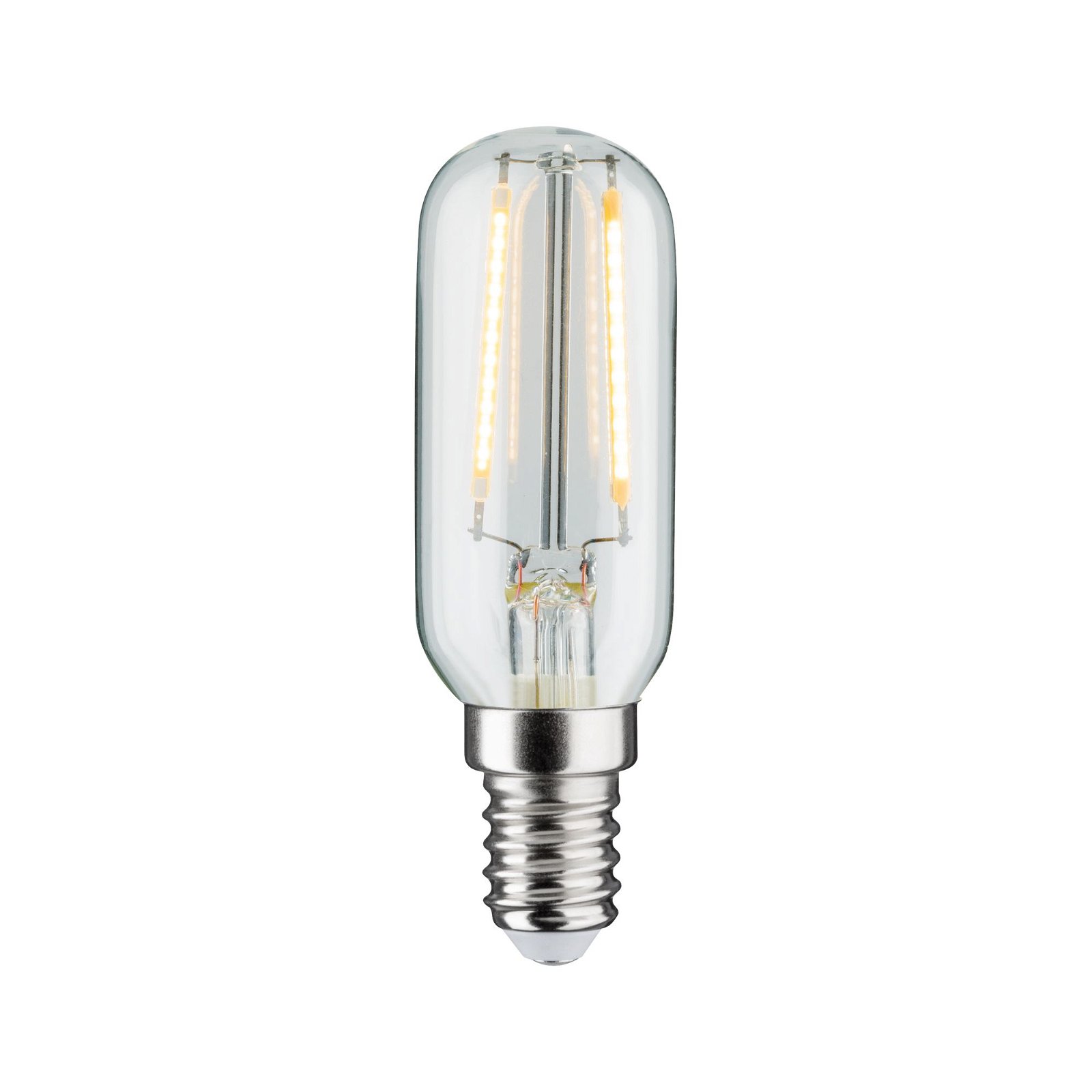 LED Retro tube 2.8 W E14 clear Warm white, dimmable