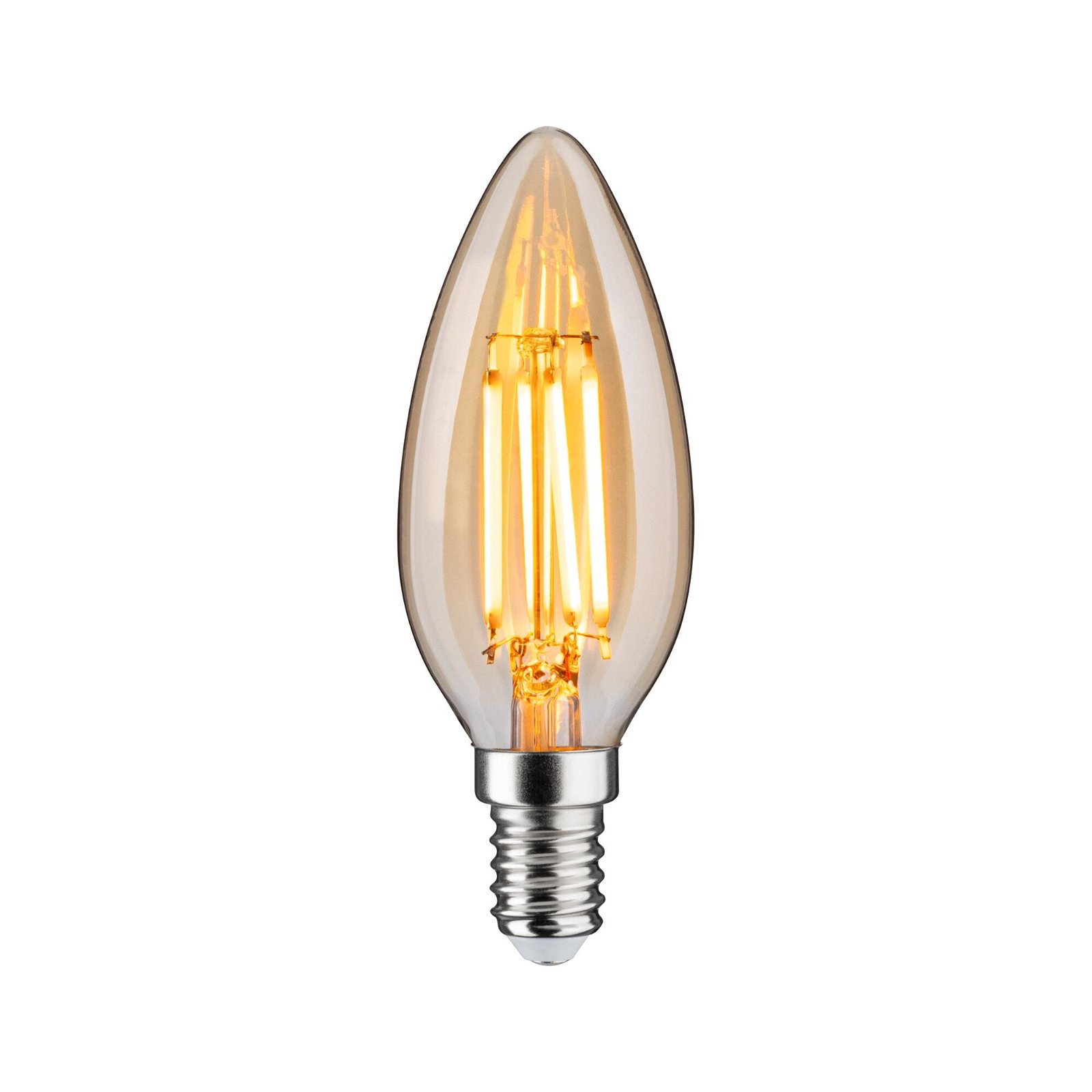 1879 230 V Filament 3-Step-Dim LED Candle E14 3 Step Dim 450lm 4,9W 1800K dimmable Gold