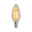 1879 Filament 230 V 3-Step-Dim LED kaars E14 3 Step Dim 450lm 4,9W 1800K dimbaar Goud LED-kaarslamp met warm wit licht en helder glas voor decoratieve verlichting