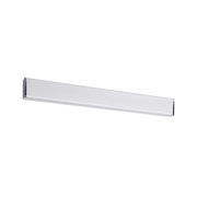 Moderner weißer LED-Wandstrahler mit Chromakzenten aus Metall für stilvolle Raumbeleuchtung
