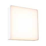 Applique murale carrée LED blanche avec lumière blanc chaud pour intérieur moderne