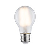 Classic LED light bulb with clear glass and E27 base for energy-efficient lighting solutions