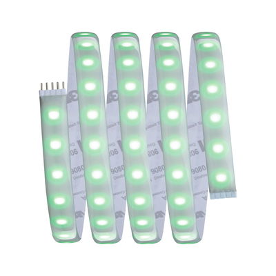 Bande LED flexible avec diodes vertes et blanches pour éclairage décoratif et accents lumineux