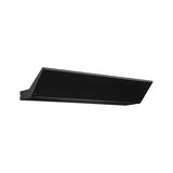 Applique murale LED noire en métal au design moderne pour un éclairage intérieur économe en énergie