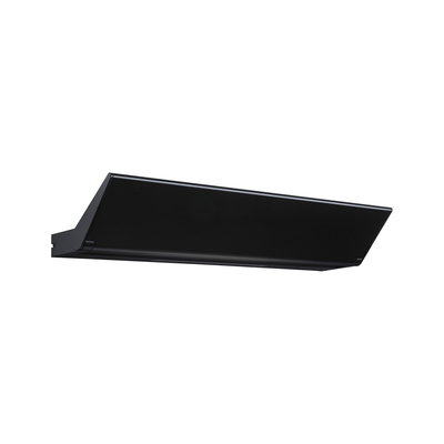 Applique murale LED noire en métal au design moderne pour un éclairage intérieur économe en énergie