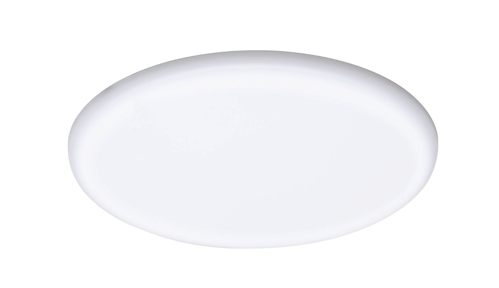 VariFit LED Einbaupanel Veluna IP44 rund 185mm White Switch Transparent