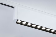 Weißer LED-Deckenstrahler aus Metall mit sechs Lichtquellen für moderne Innenbeleuchtung