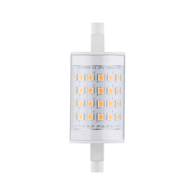R7s LED-lamp met transparante behuizing en warmwitte LED's voor energiezuinige verlichting
