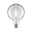 Filament 230 V LED-globe G125 E27 1055lm 9W 2700K Klar Stor LED-pære med klart glas og varmt hvidt lys til energieffektiv belysning