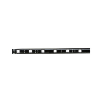 Zwarte LED-strip met witte LEDs voor flexibele binnenverlichtingsoplossingen