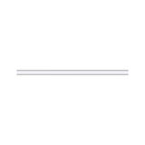 Slim white LED strip with black edge for modern indoor lighting solutions