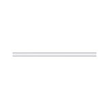 Slim white LED strip with black edge for modern indoor lighting solutions